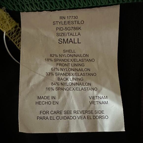 NWT Rainbow Pride Sports Swim Top Small - Picture 8 of 8